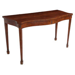 George III Mahogany Serving Table