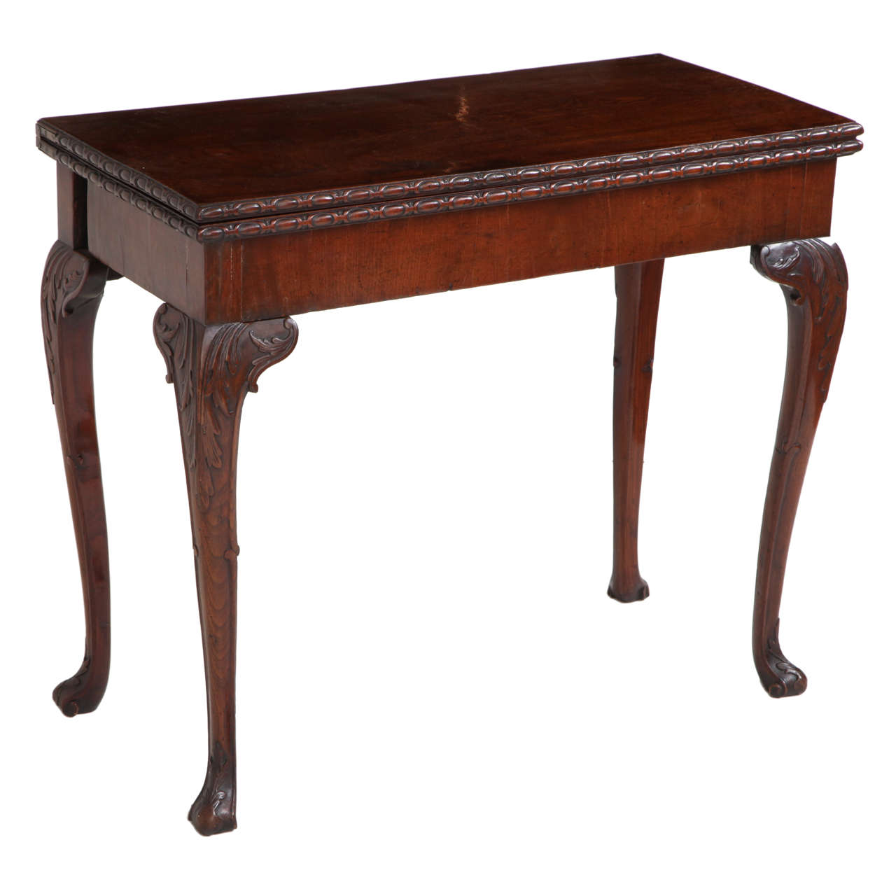 George II Mahogany Games Table For Sale