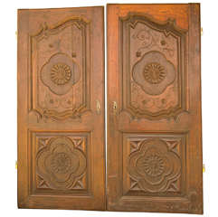 Pair of Hand Carved Doors