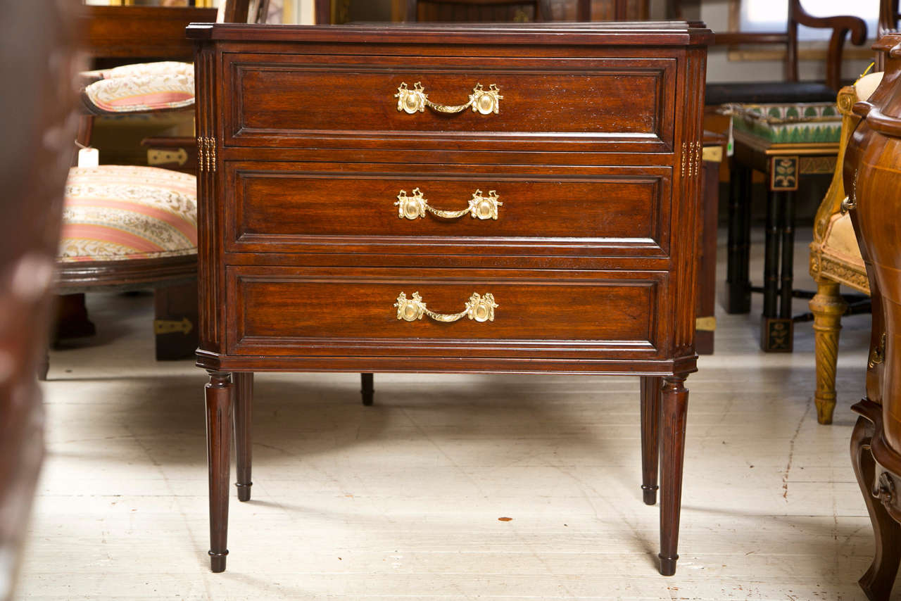 Pair Bedside Commodes at 1stdibs
