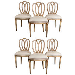 Set of Six Side Chairs