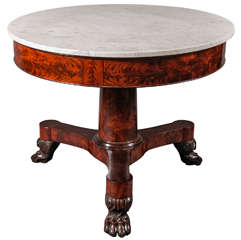 Antique Classical Mahogany Center Table