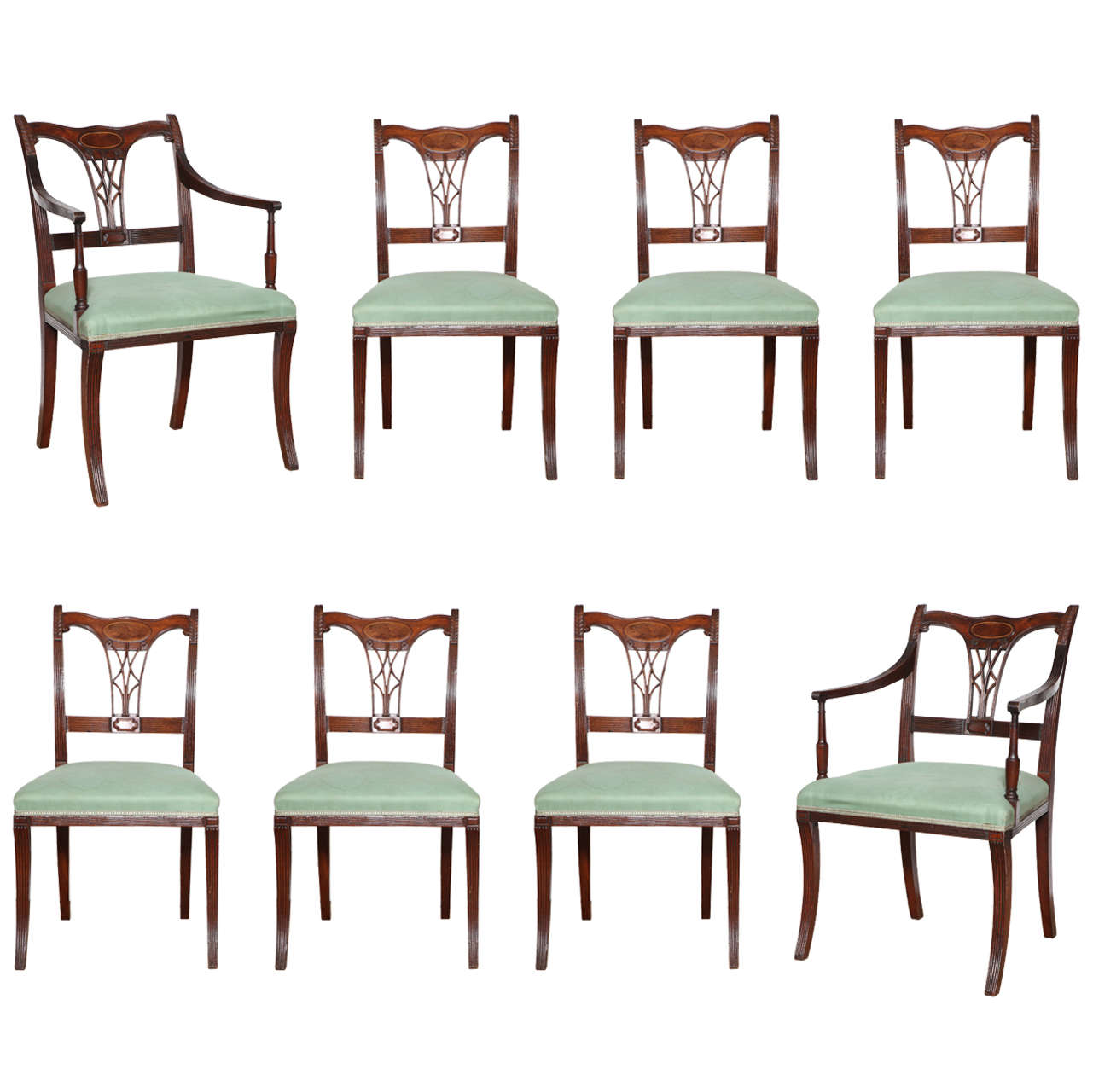 Irish Dining Room Chairs 18 For Sale at 1stdibs