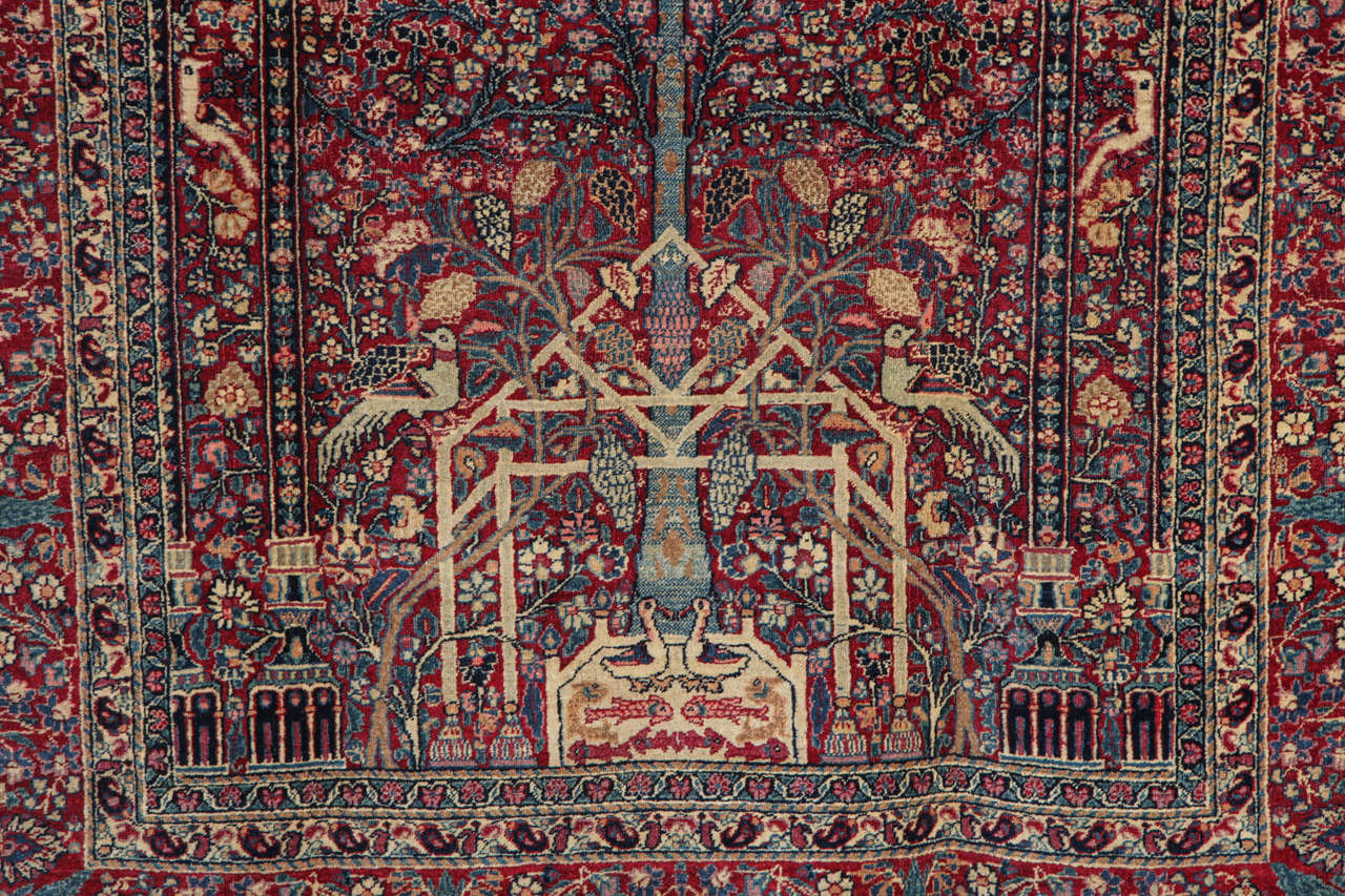 persian rug tree of life design