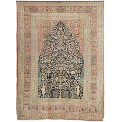 Persian Haji Jalili Tabriz Carpet with Tree of Life Design, circa 1880 5