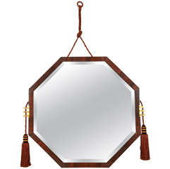 Awesome 1930s Mirror Attributed to Jean Pascaud