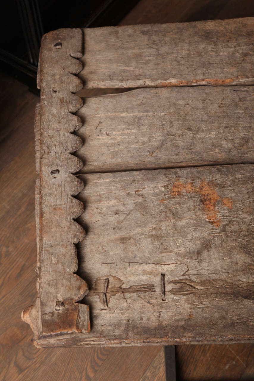 18th Century and Earlier Dogon Grain Door Coffee Table