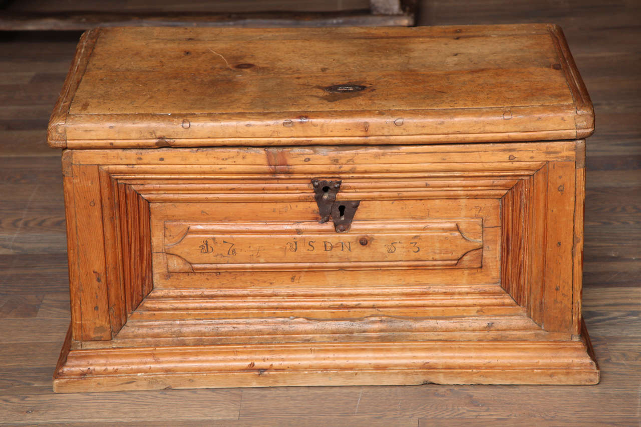 18th c. Oak Chest