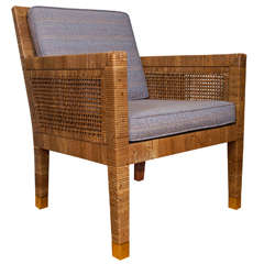 Rattan Chair Designed by Billy Baldwin