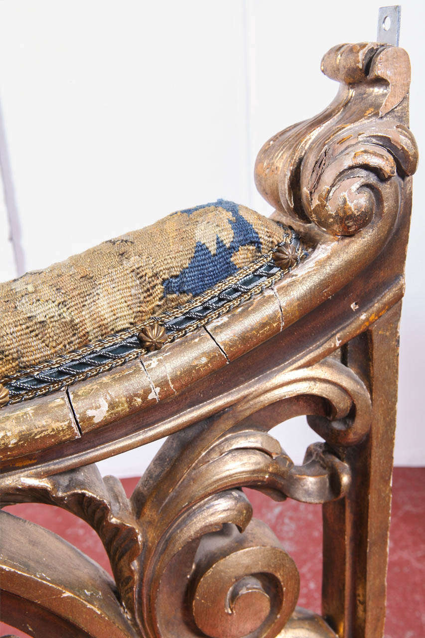 Pair of 19th Century Italian Gold Leaf Balustrades 4