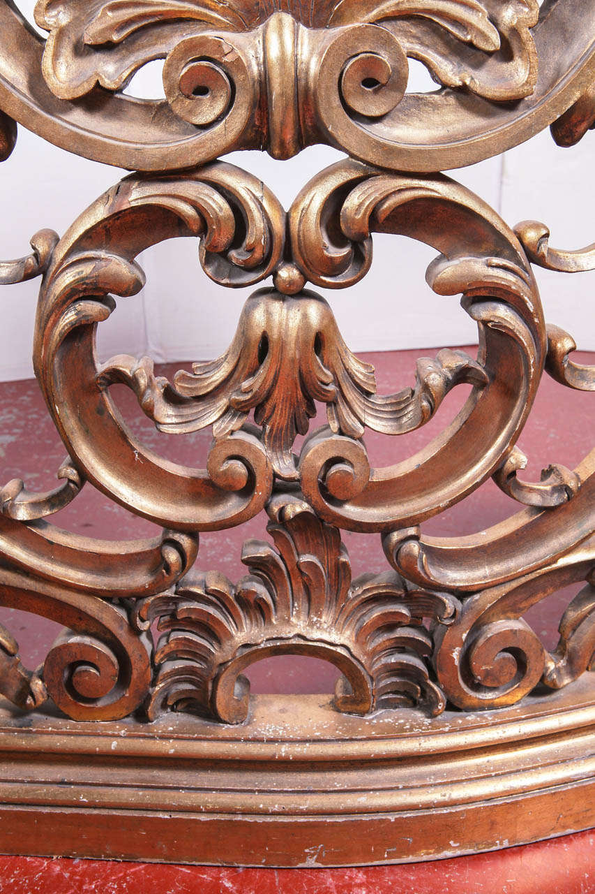 Pair of 19th Century Italian Gold Leaf Balustrades 6