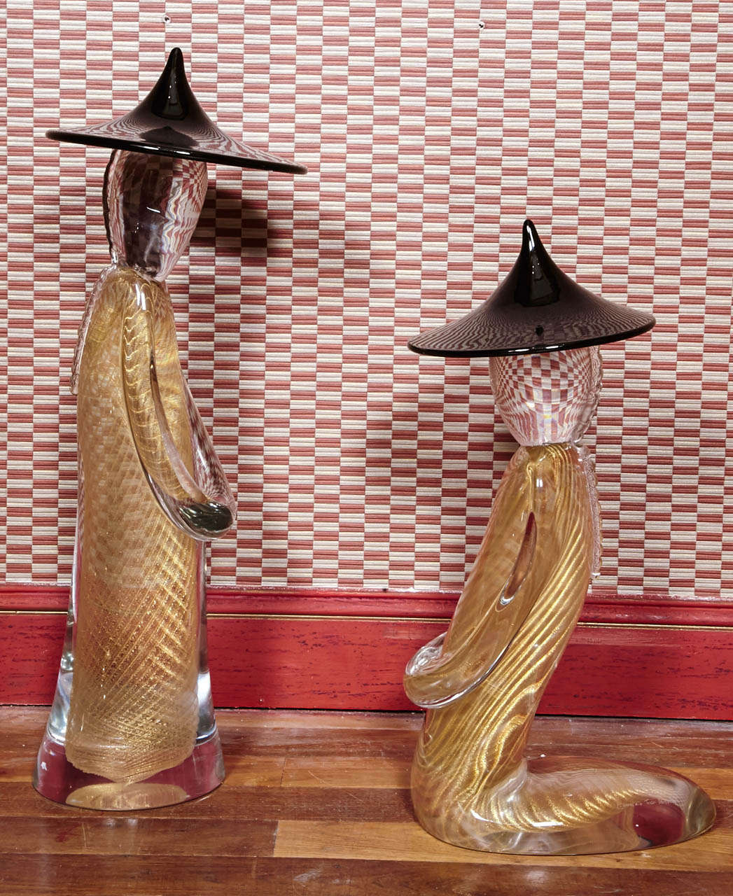 Elegant Pair of Murano Sculptures by Maurizio Toso 1