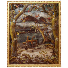 Beautiful Eglomised Mirror