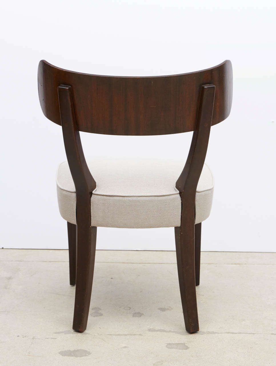 Mahogany Klismos Dining Chairs by Widdicomb 1