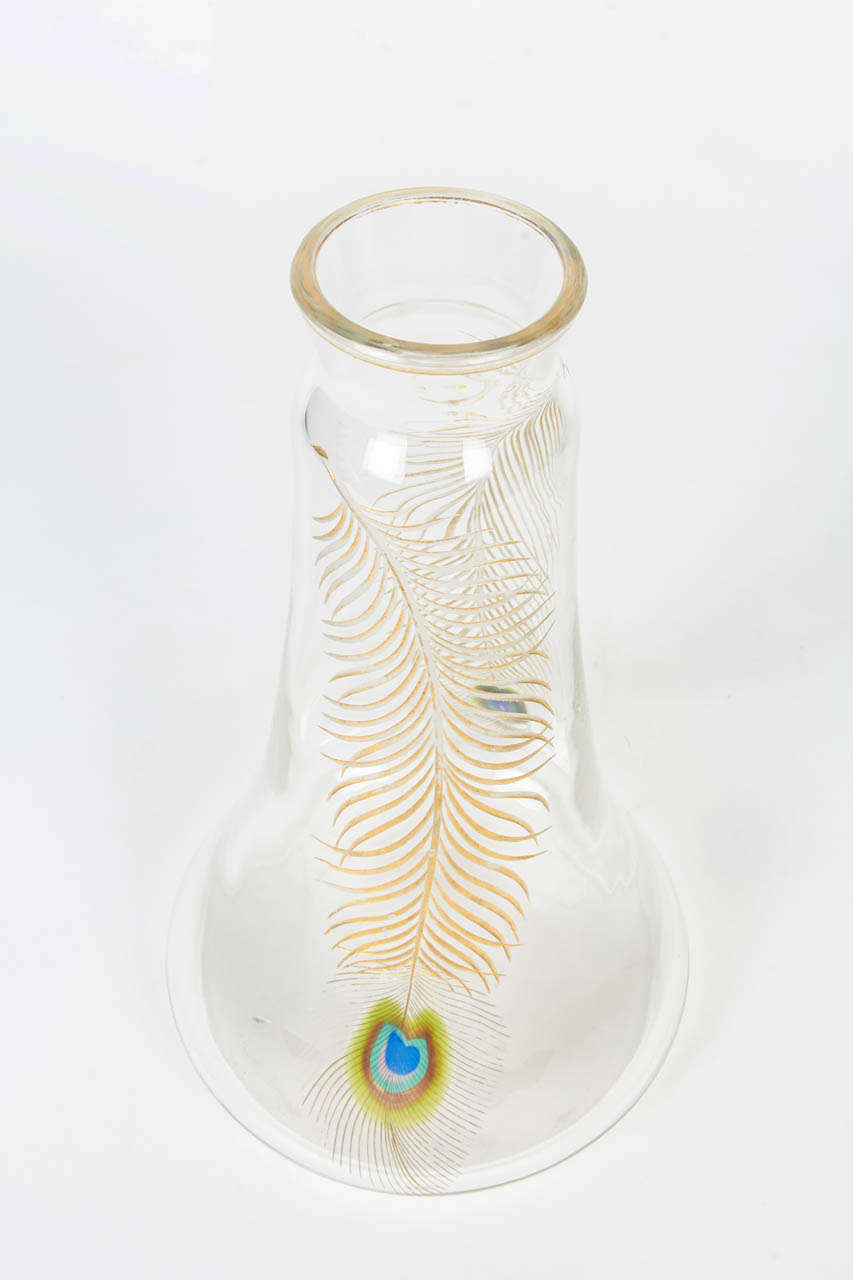 20th Century Josef Riedel, Bakalowits, Jugendstil, Vienna, Clear Crystal Carafe, circa 1900 For Sale