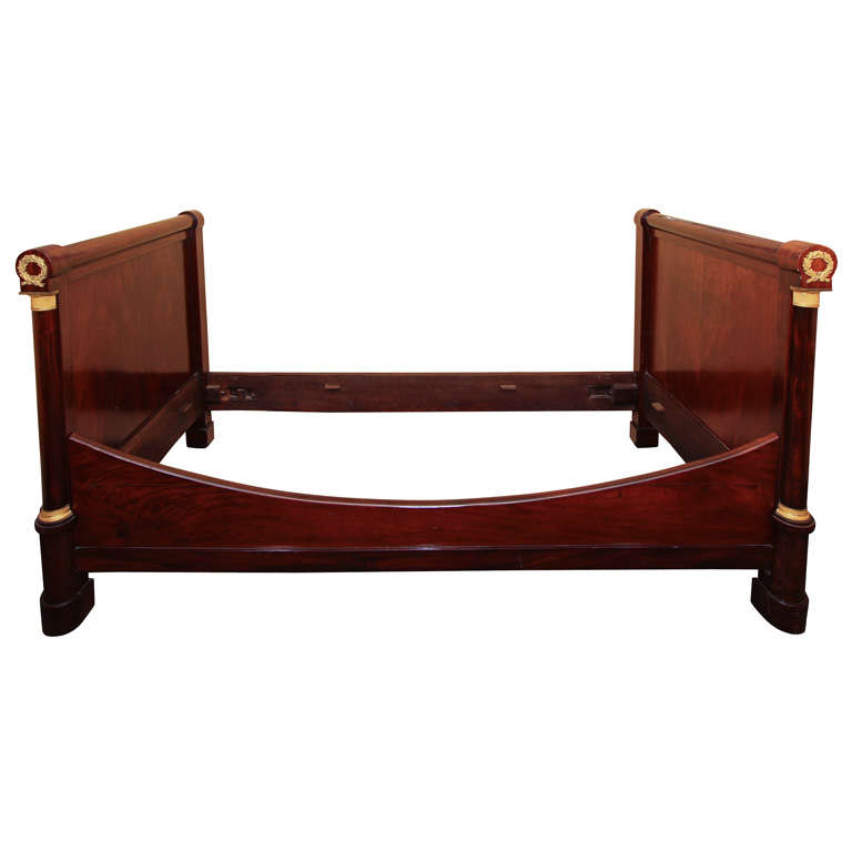 French Empire Mahogany Daybed For Sale