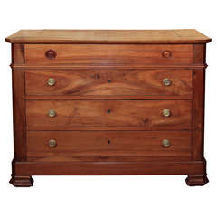 French Walnut Louis Philippe Commode