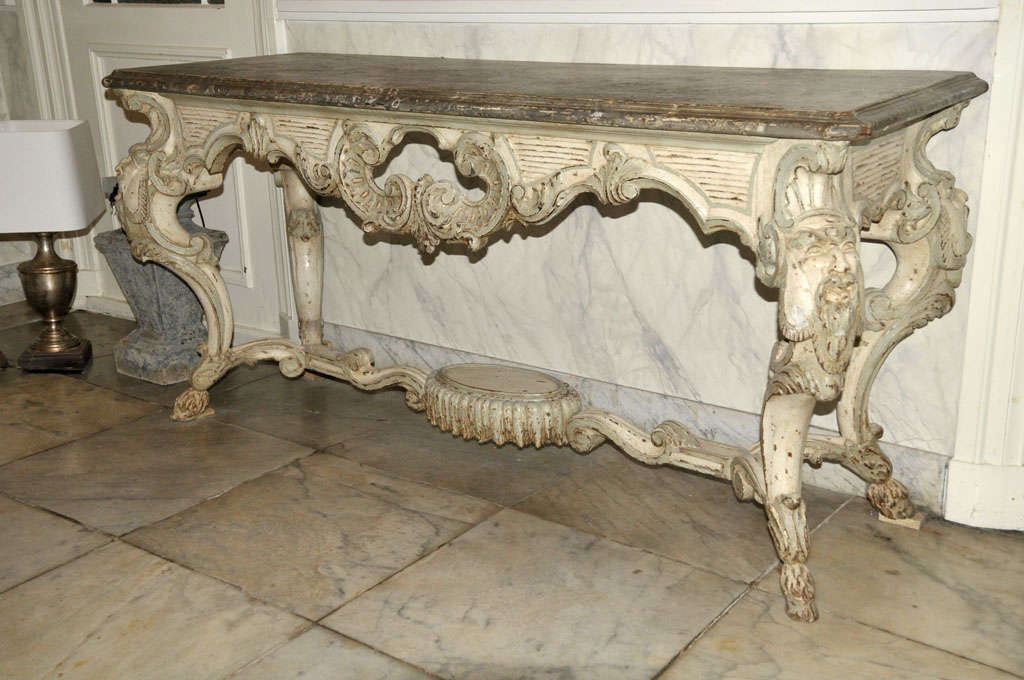 Painted Console Table In Good Condition In Baambrugge, NL