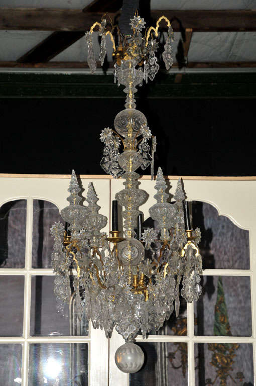 French Pair of 18th Century Religious Chandeliers