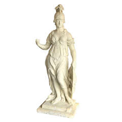 Marble figure depicting Athena / Minerva