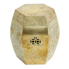 Brass Garden Seat
