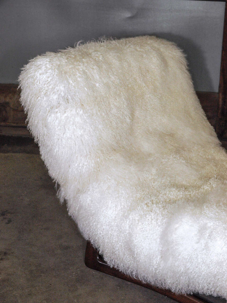 fur chaise lounge