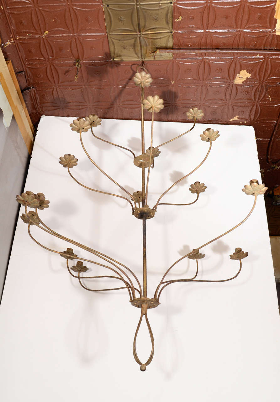French Iron Candelabra