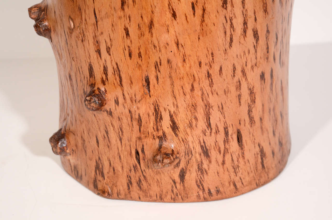Tall Umbrella Stand made of Vintage Spruce Tree Trunk at 1stdibs