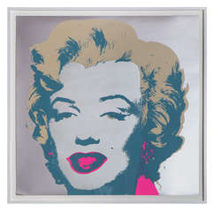 One of A Set of 10 Offset Lithographs "Marilyn" 