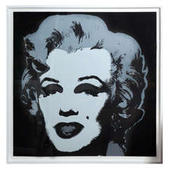 One of A Set of 10 Offset Lithographs "Marilyn"