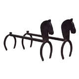 Antique Arts  And  Crafts  Horse  Andirons
