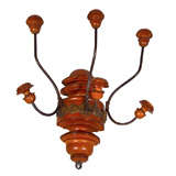 19TH CENTURY  SCONCE  TYPE COAT AND  HAT  HANGERS