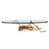 Cricket Sculpture Coffee Table.