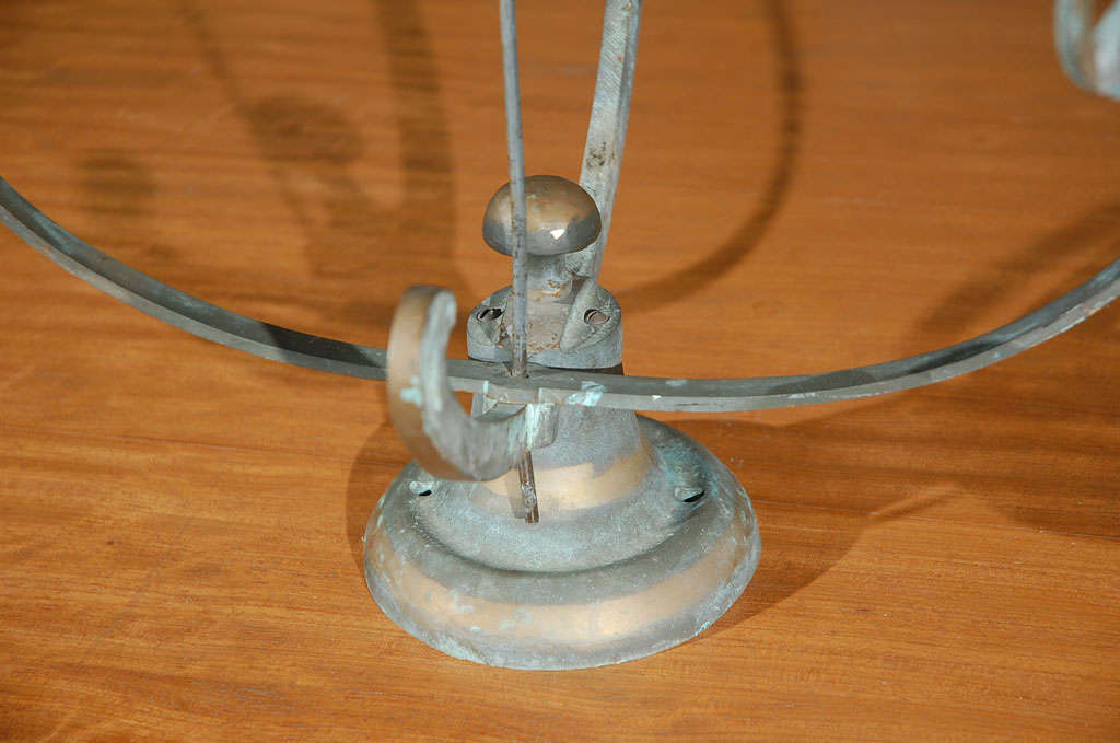 20th Century Bronze Armillary