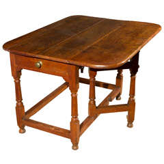 Antique 18th c English table .
