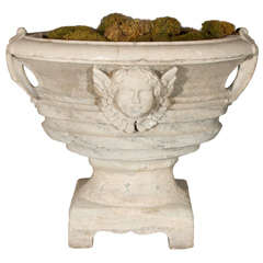 Carved Limestone Jardiniere
