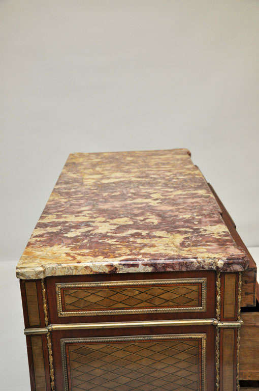 19th Century Neoclassical Style Chest of Drawers after Jean-Henri Riesener, France, 1860 For Sale