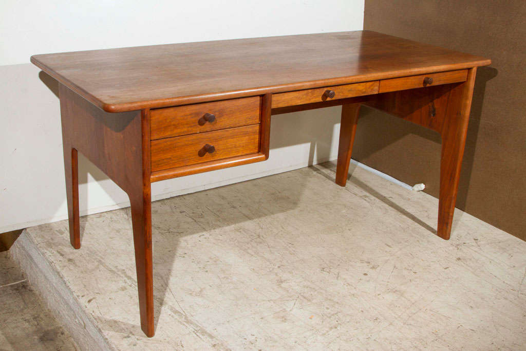 John Nyquist Handcrafted Studio Desk in walnut
