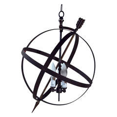 Armillary Style Chandelier