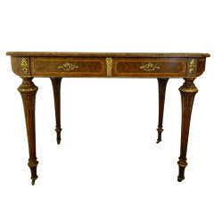 Ormolu Mounted Writing Table Louis XVI Style