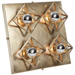 Sconce, Brass, Italy, C 1950