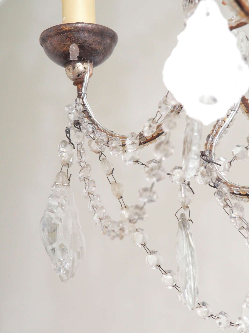 Pair of Small Late 19th Century Italian Chandeliers 5