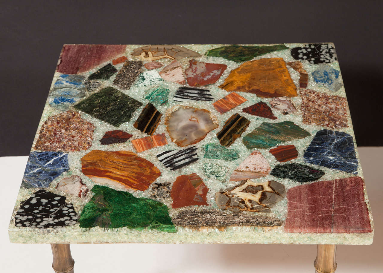 stone inlay table