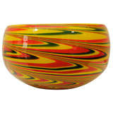 Large Vintage Murano Style Bowl.
