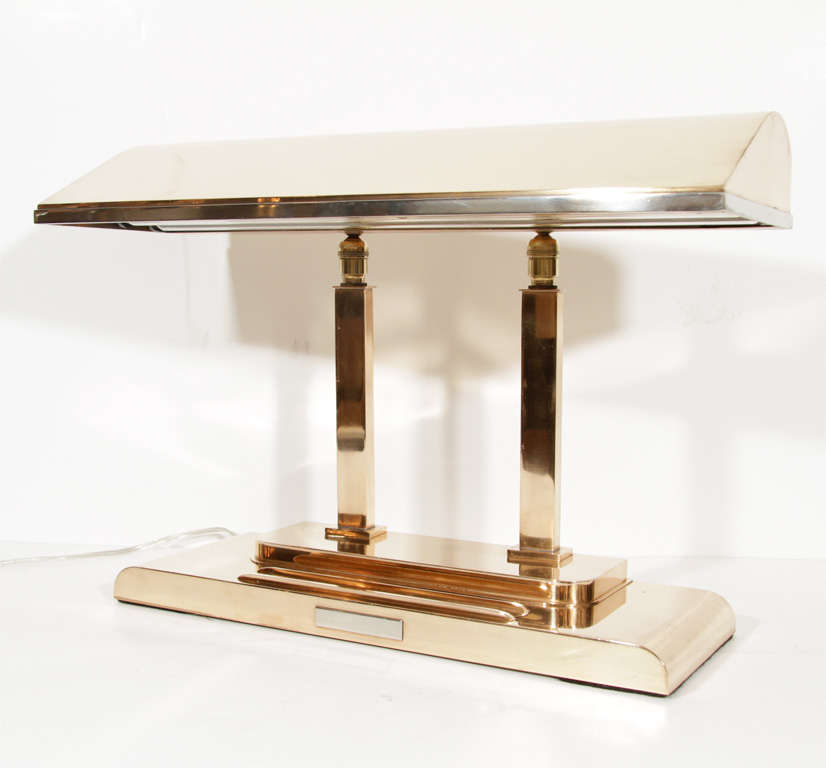 Machine Age Copper Executive Lamp