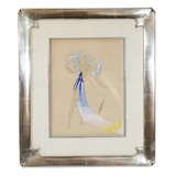 Art Deco Gouache On Paper By Erte [Romain de Tirtoff]