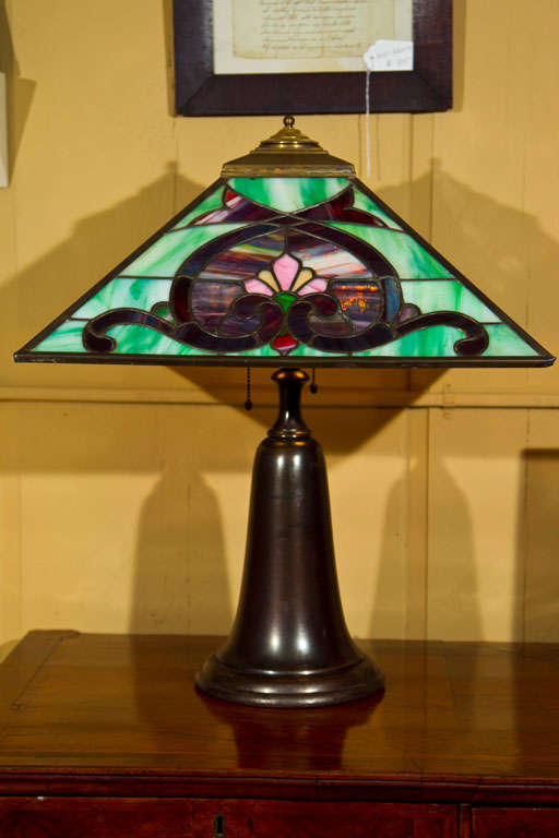 Lead Glass Lamp
