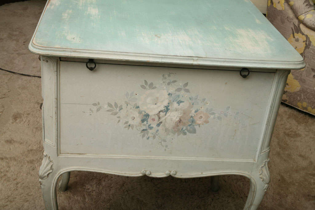 20th Century Pale Blue Painted Desk