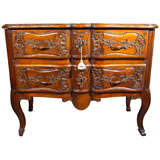 French Provincial  2 Drawer Commode