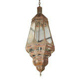 Moroccan Vintage Glass Lantern